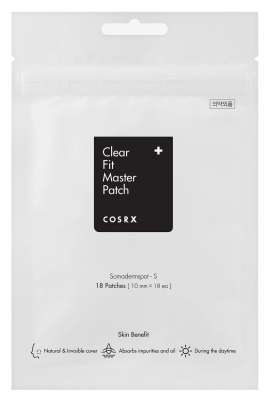 COSRX Master Patch Clear Fit - Patchs anti-boutons transparents