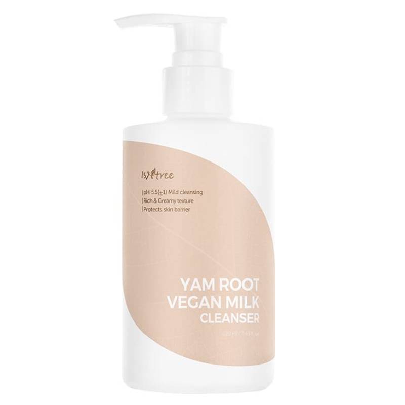 Isntree-Yam-Root-Vegan-Milk-Cleanser-lait-nettoyant-vegan-clean-beauty-seoulmate