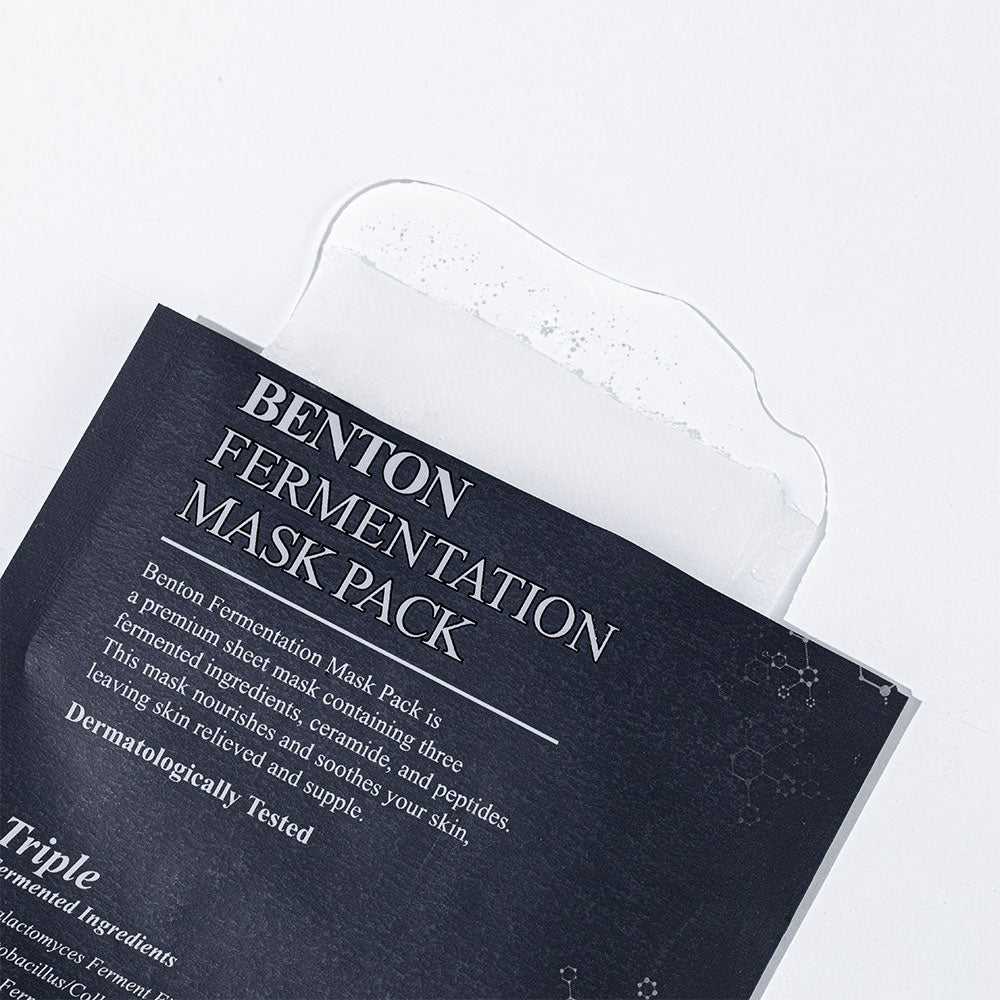 Benton Fermentation Mask Pack- Masque tissu