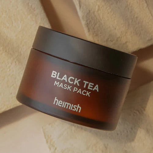 Heimish Black Tea Mask Pack - Masque à rincer hydratant repulpant